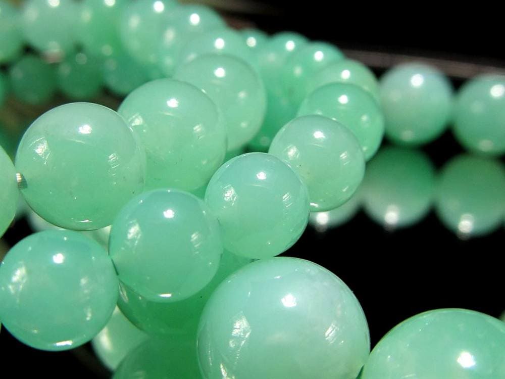 クリソプレーズ オーストラリアンジェイド ブレスレット カルセドニー 玉髄