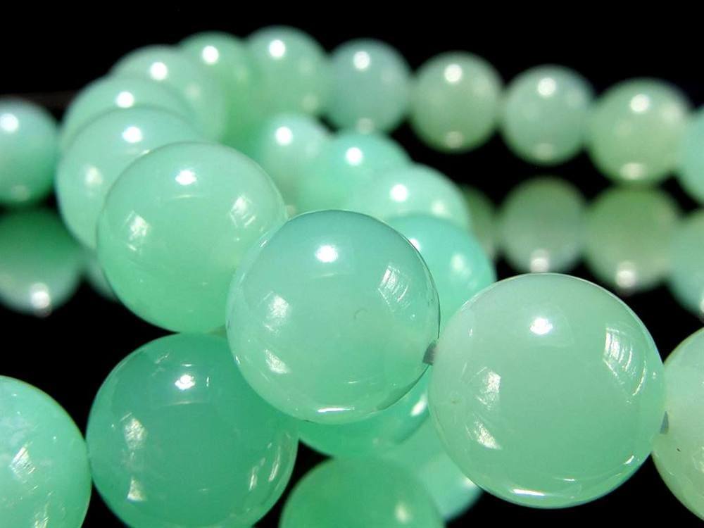 クリソプレーズ オーストラリアンジェイド ブレスレット カルセドニー 玉髄