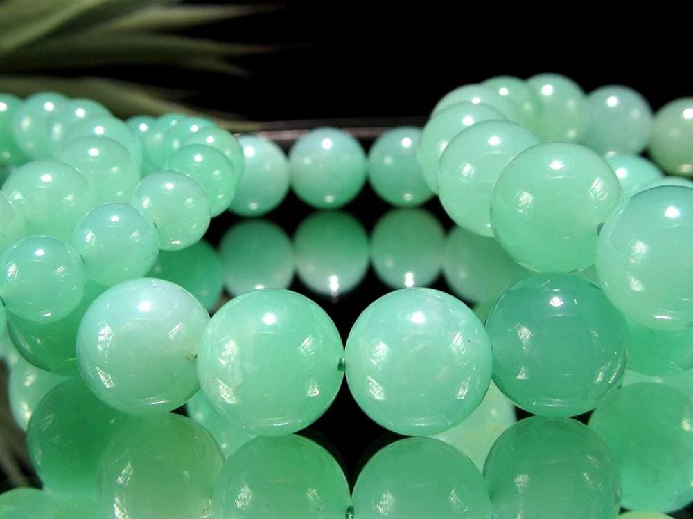 クリソプレーズ オーストラリアンジェイド ブレスレット カルセドニー 玉髄