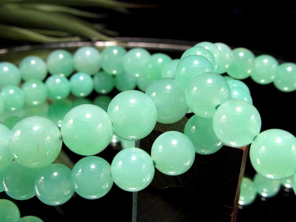 クリソプレーズ オーストラリアンジェイド ブレスレット カルセドニー 玉髄
