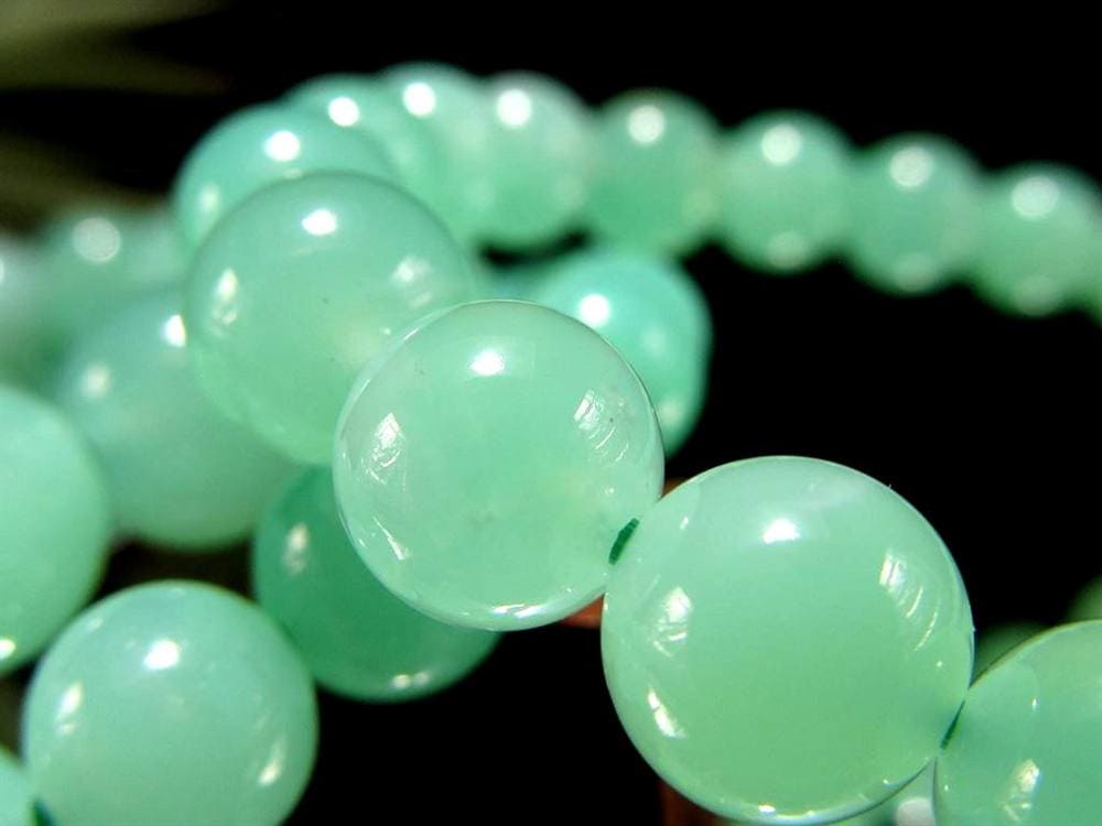 クリソプレーズ オーストラリアンジェイド ブレスレット カルセドニー 玉髄