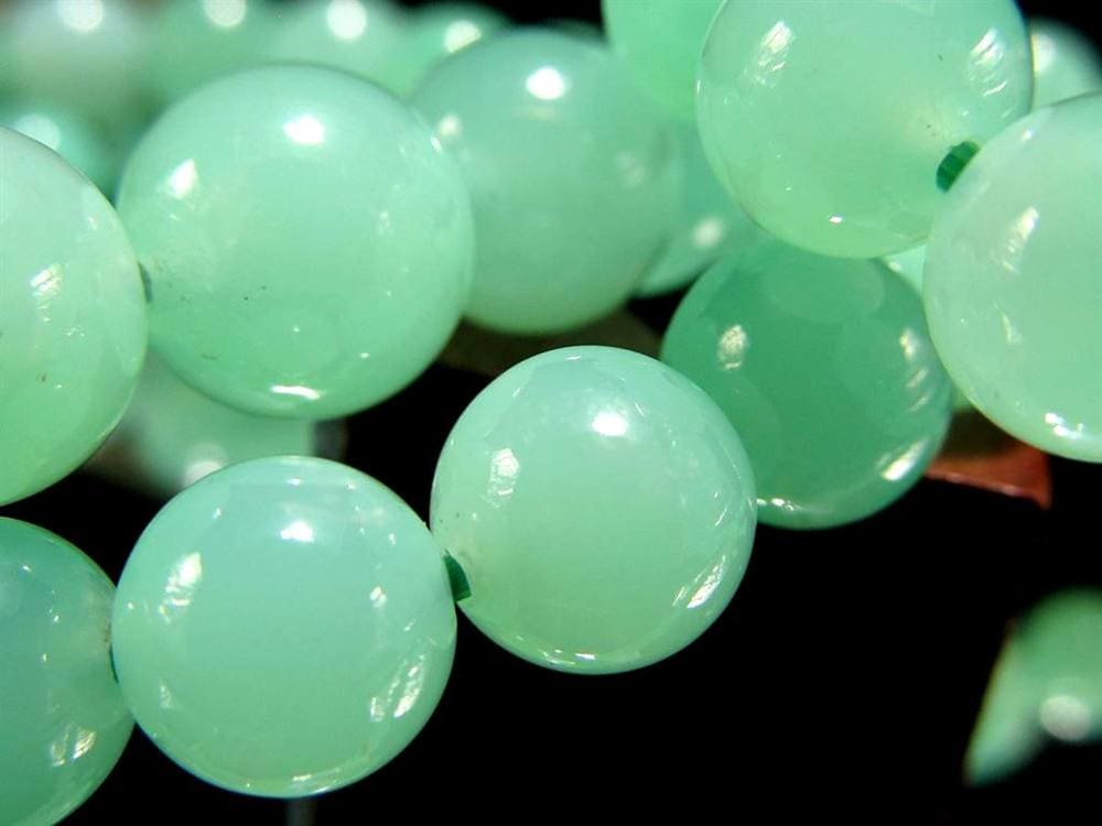 クリソプレーズ オーストラリアンジェイド ブレスレット カルセドニー 玉髄