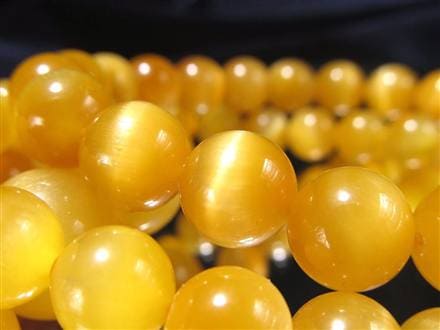 ゴールデンタイガーアイ 虎目石 ブレスレット 金色 黄色