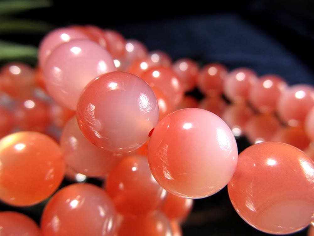 瑪瑙 ブレスレット アゲート 塩源瑪瑙 ソルトソースアゲート