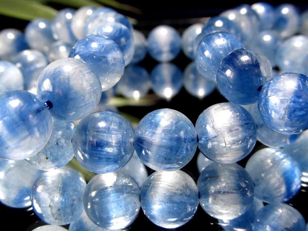 カイヤナイト 藍晶石 ブレスレット ブルー 青色