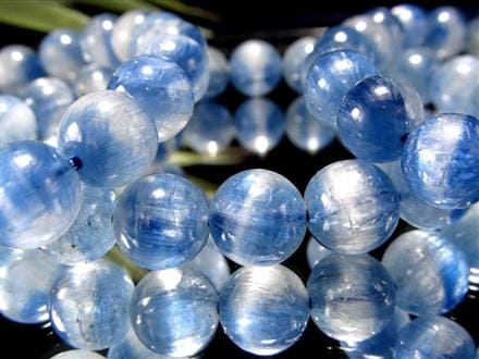 カイヤナイト 藍晶石 ブレスレット ブルー 青色
