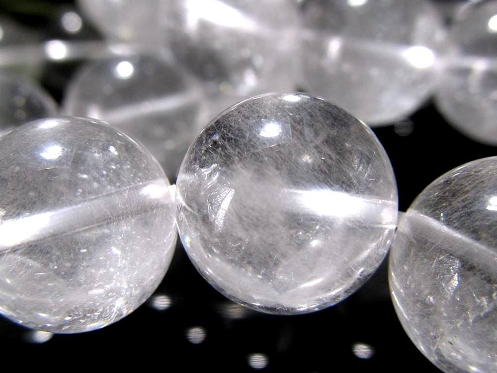 サゲニティッククォーツ ブレスレット ラビットヘア ホワイトルチル ルチル