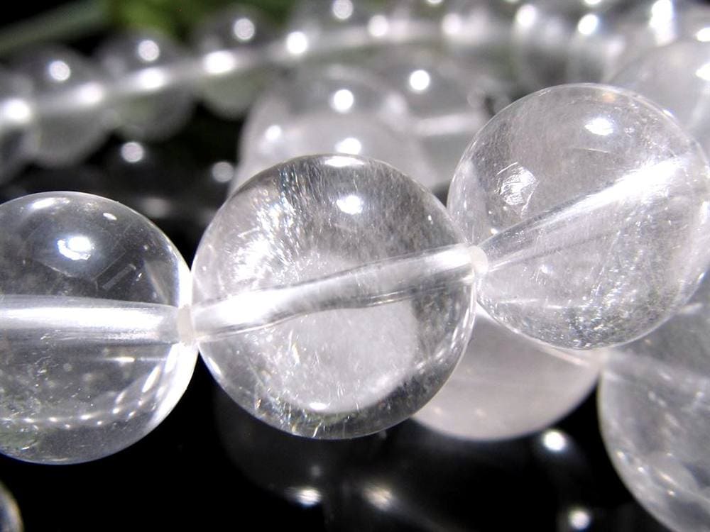 サゲニティッククォーツ ブレスレット ラビットヘア ホワイトルチル ルチル