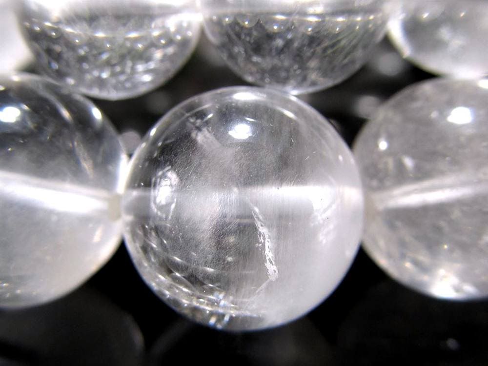 サゲニティッククォーツ ブレスレット ラビットヘア ホワイトルチル ルチル