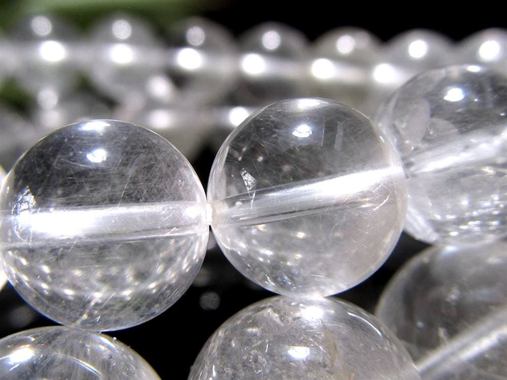 サゲニティッククォーツ ブレスレット ラビットヘア ホワイトルチル ルチル