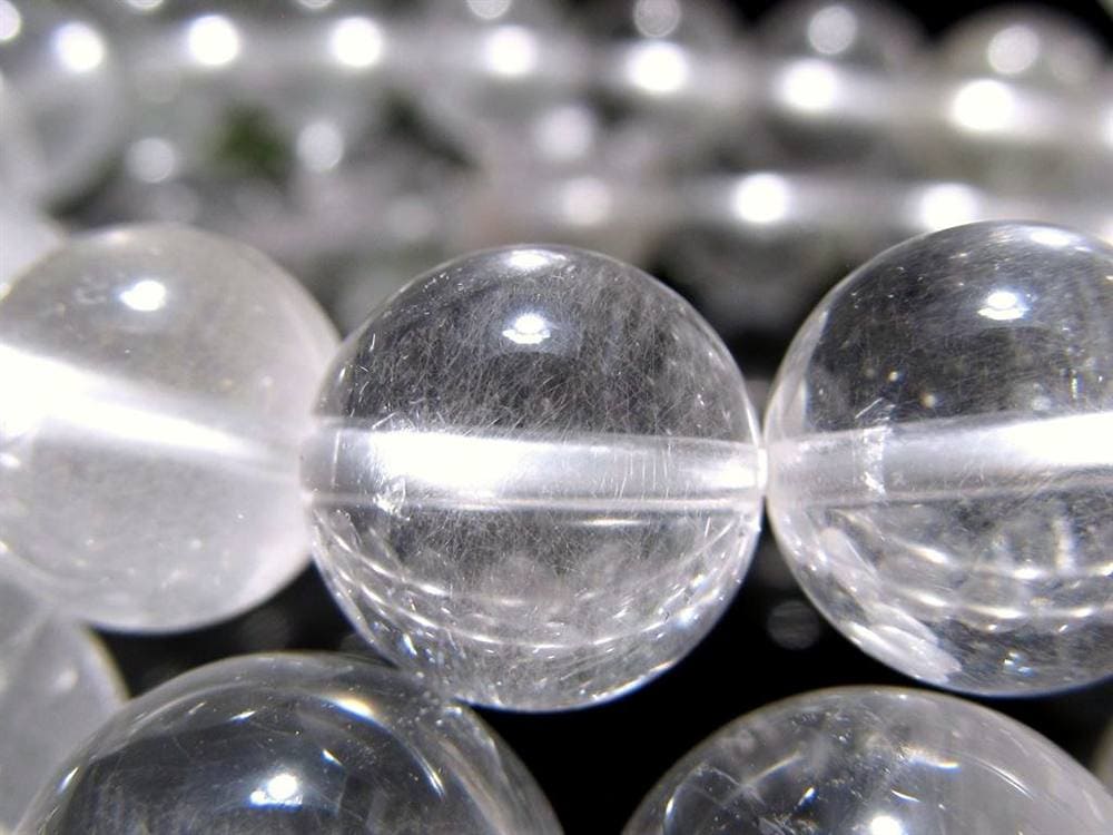 サゲニティッククォーツ ブレスレット ラビットヘア ホワイトルチル ルチル