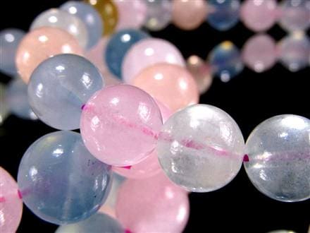 ベリル 緑柱石 ブレスレット MIX パステル