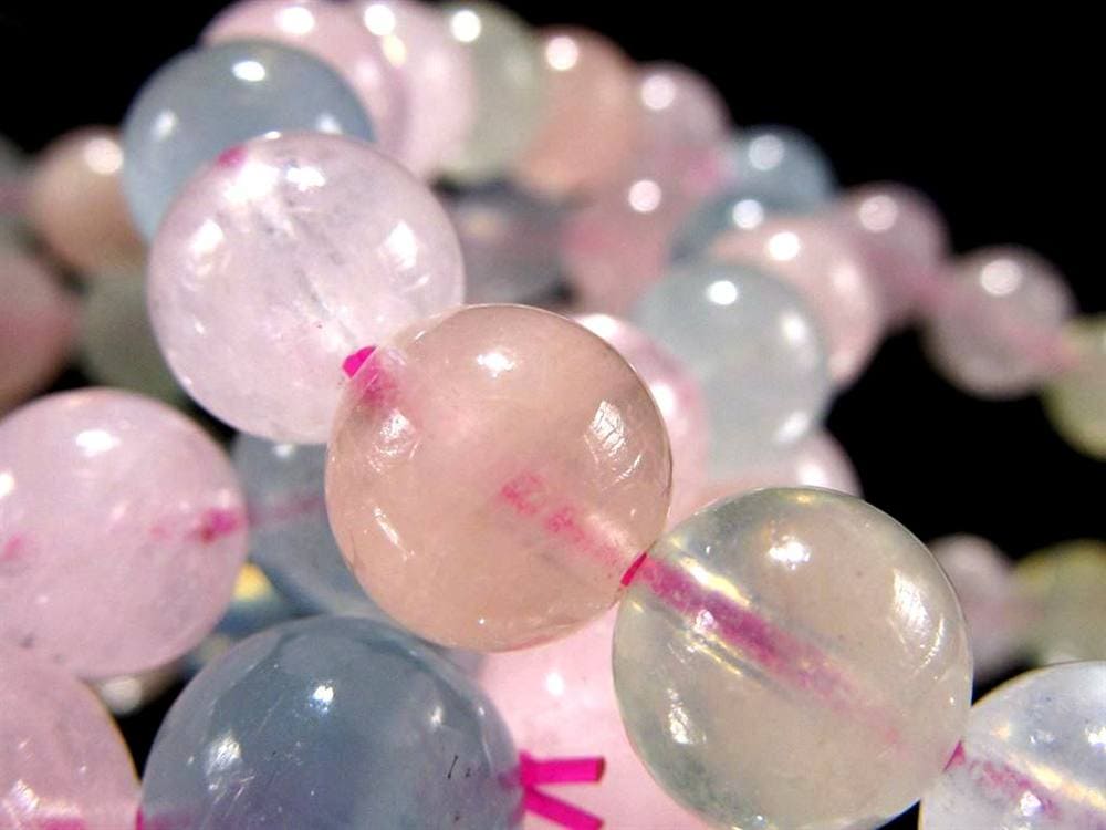 ベリル 緑柱石 ブレスレット MIX パステル