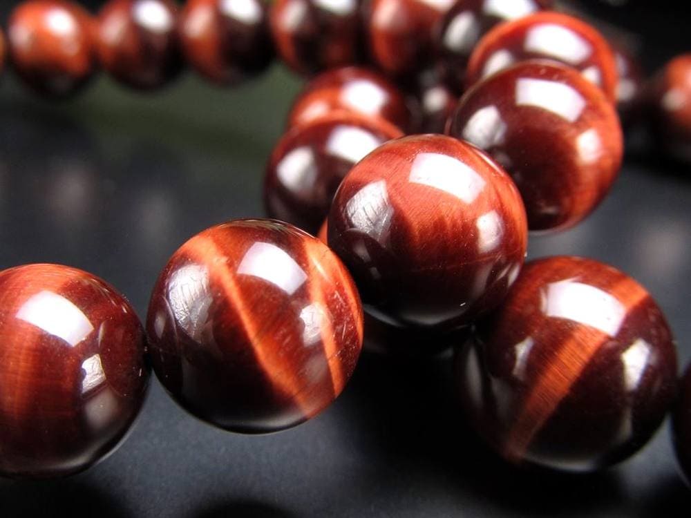 タイガーアイ 虎目石 ブレスレット 金運 天然石