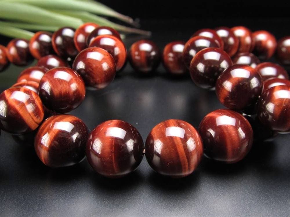 タイガーアイ 虎目石 ブレスレット 金運 天然石