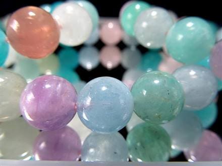 MIX ストーン ブレスレット パステル 天然石