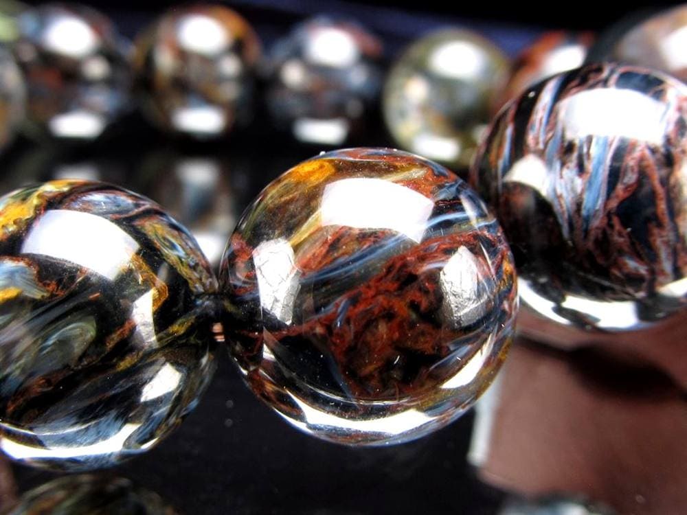 ピーターサイト ブレスレット ブルーピーターサイト テンペストストーン 嵐の石