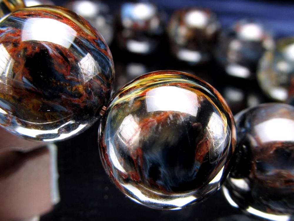 ピーターサイト ブレスレット ブルーピーターサイト テンペストストーン 嵐の石