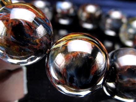 ピーターサイト ブレスレット ブルーピーターサイト テンペストストーン 嵐の石