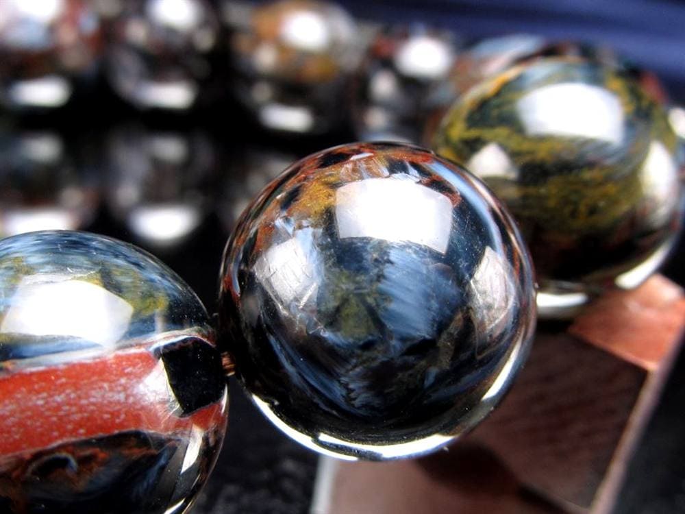 ピーターサイト ブレスレット ブルーピーターサイト テンペストストーン 嵐の石