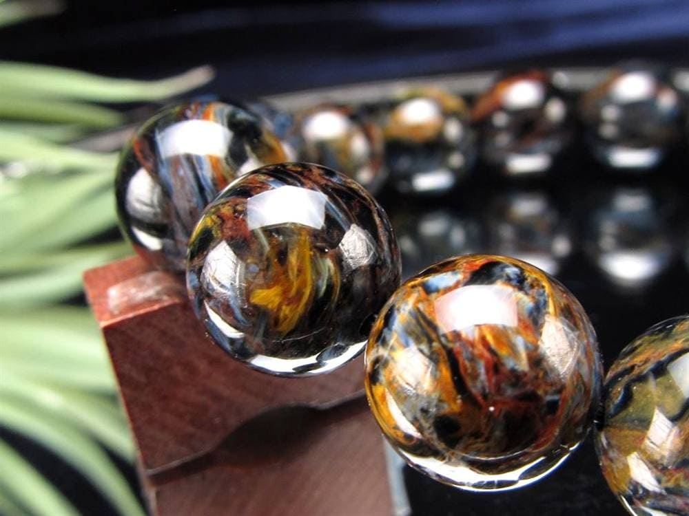 ピーターサイト ブレスレット ブルーピーターサイト テンペストストーン 嵐の石