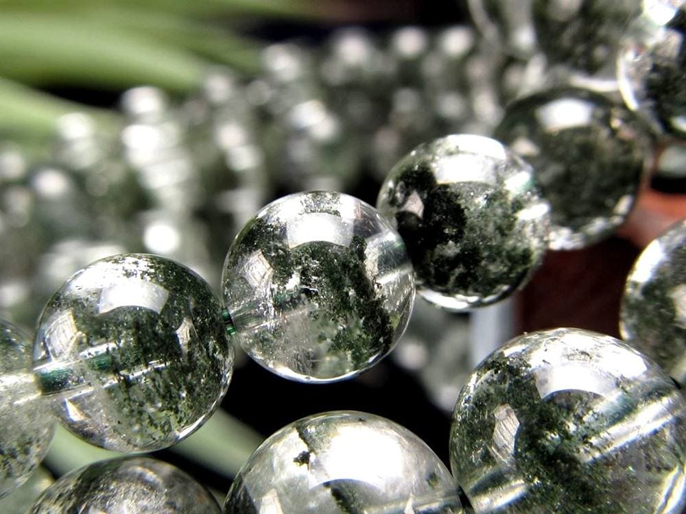 ガーデンクォーツ ガーデンファントムクォーツ 庭園水晶 ブレスレット 天然石