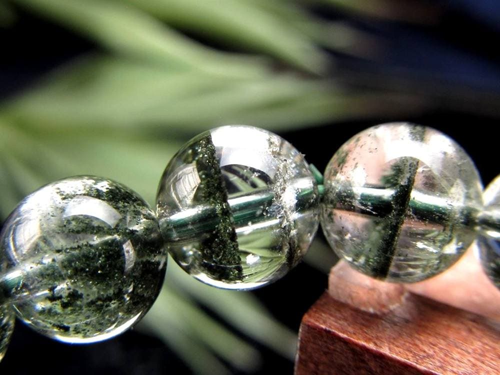 ガーデンクォーツ ガーデンファントムクォーツ 庭園水晶 ブレスレット 天然石