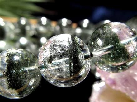 ガーデンクォーツ ガーデンファントムクォーツ 庭園水晶 ブレスレット 天然石