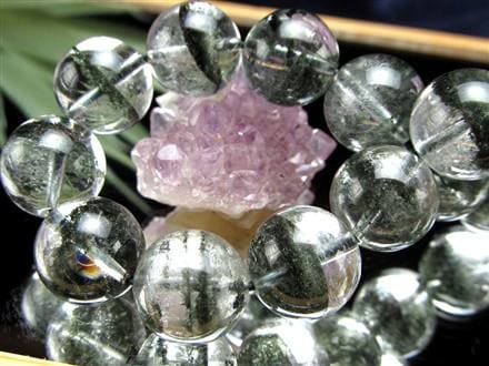 ガーデンクォーツ ガーデンファントムクォーツ 庭園水晶 ブレスレット 天然石