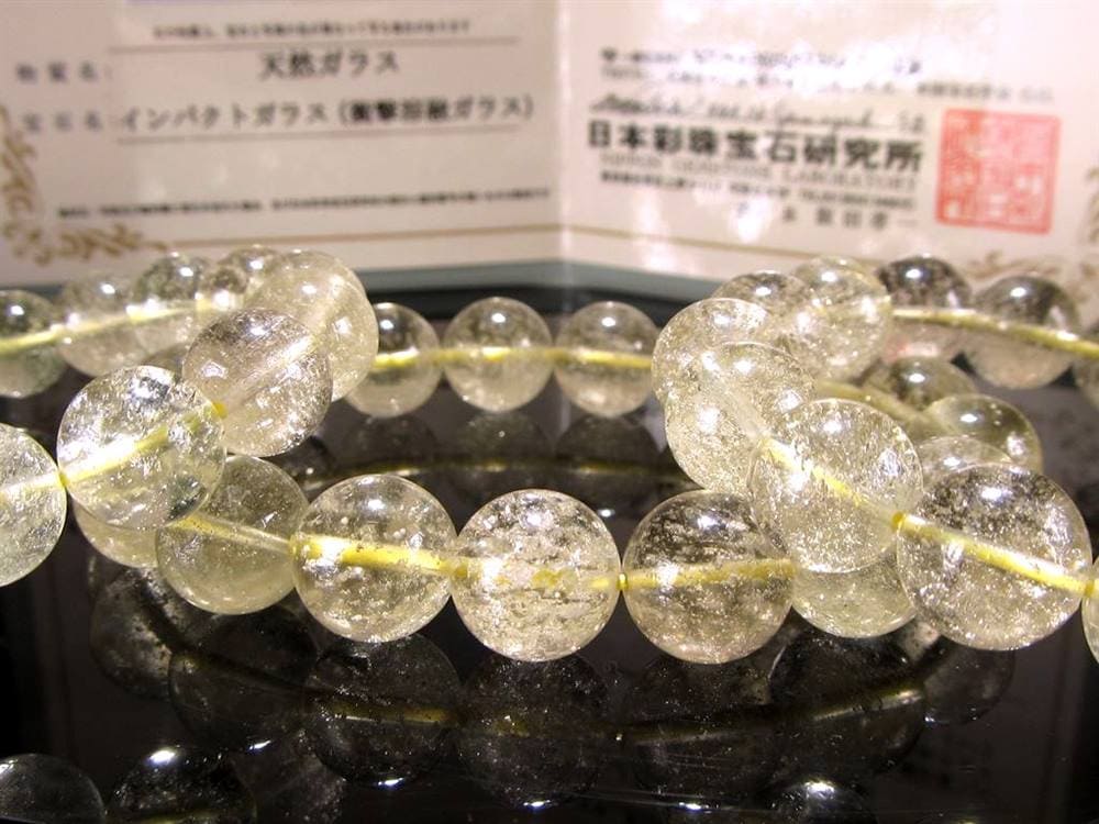 リビアングラス 隕石 リビアンデザートグラス クリストバライト インパクトガラス