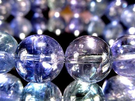 タンザナイト ブレスレット 誕生石 ブルーゾイサイト 宝石