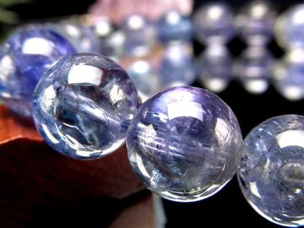 タンザナイト ブレスレット 誕生石 ブルーゾイサイト 宝石