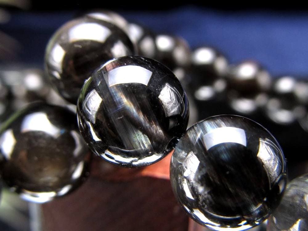 アクアマリン ブラックベリル シラー スター効果 誕生石