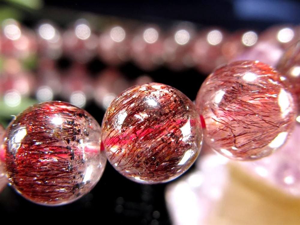 スーパーセブン ブレスレット ゲーサイト インクルージョン レピドクロサイト