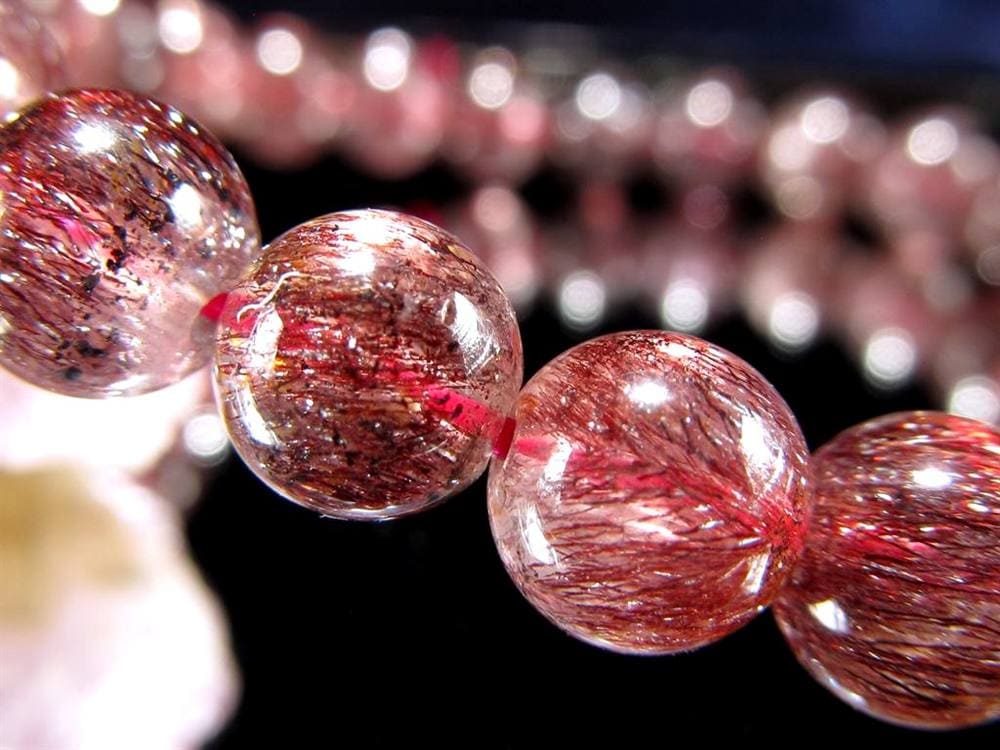 スーパーセブン ブレスレット ゲーサイト インクルージョン レピドクロサイト