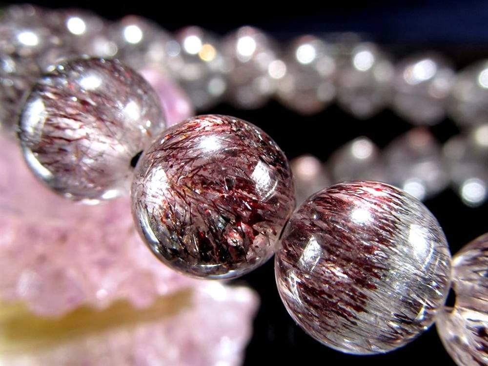 スーパーセブン ブレスレット ゲーサイト インクルージョン レピドクロサイト