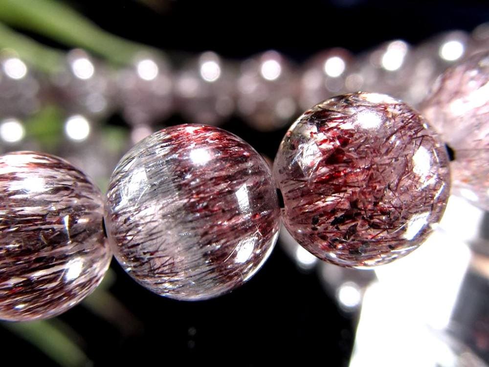 スーパーセブン ブレスレット ゲーサイト インクルージョン レピドクロサイト