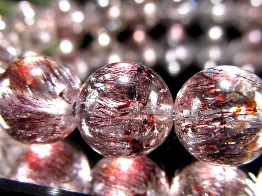 スーパーセブン ブレスレット ゲーサイト インクルージョン レピドクロサイト