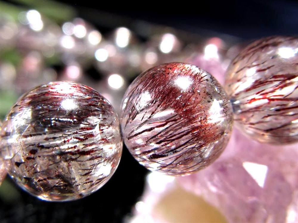 スーパーセブン ブレスレット ゲーサイト インクルージョン レピドクロサイト