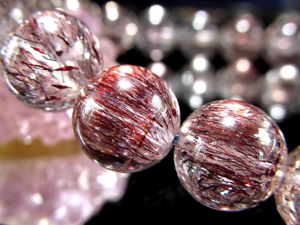 スーパーセブン ブレスレット ゲーサイト インクルージョン レピドクロサイト