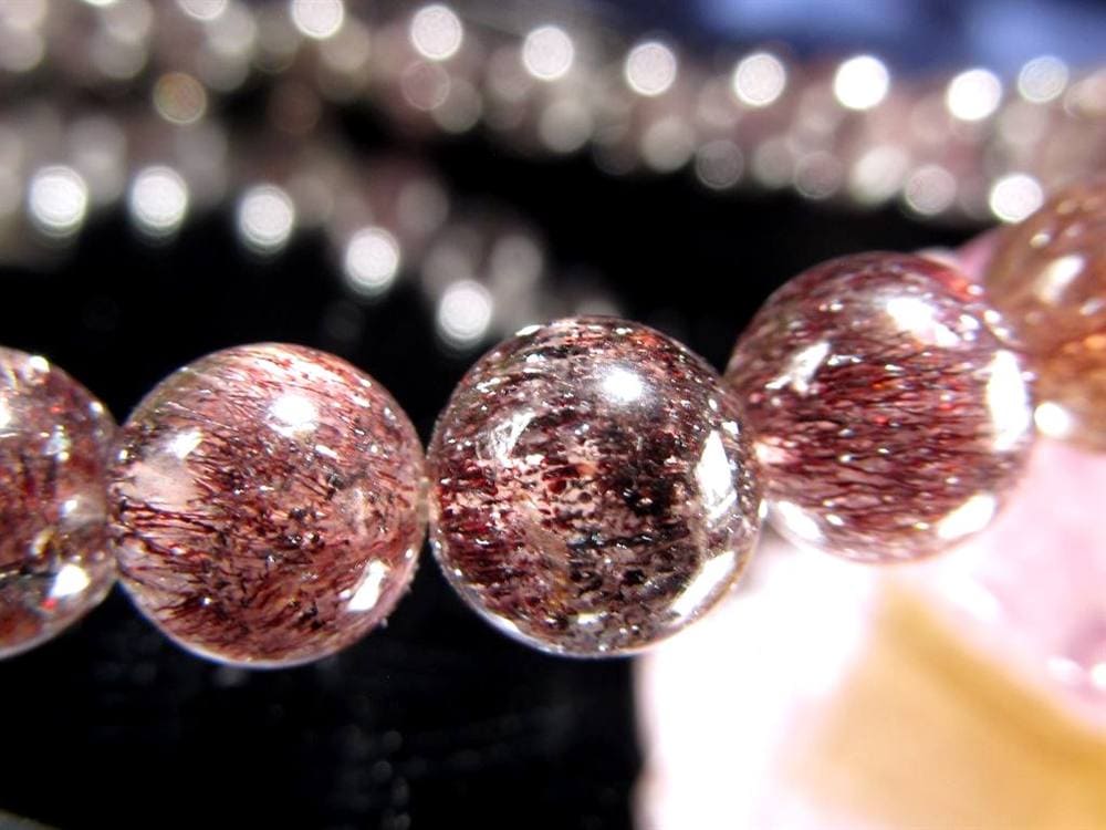 スーパーセブン ブレスレット ゲーサイト インクルージョン レピドクロサイト