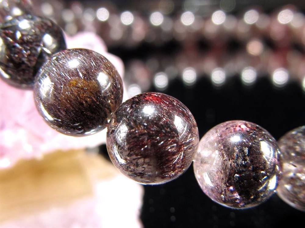 スーパーセブン ブレスレット ゲーサイト インクルージョン レピドクロサイト