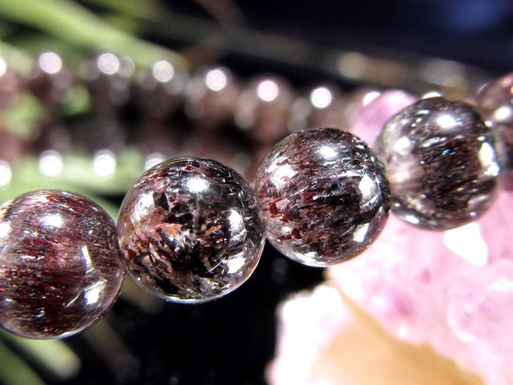 スーパーセブン ブレスレット ゲーサイト インクルージョン レピドクロサイト