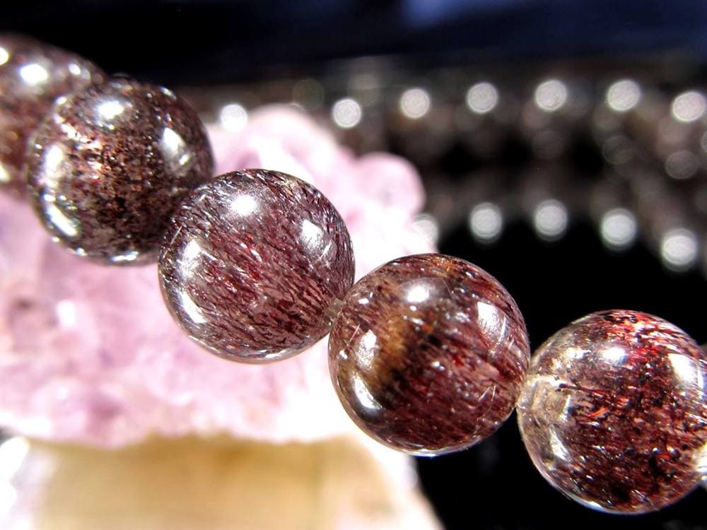 スーパーセブン ブレスレット ゲーサイト インクルージョン レピドクロサイト