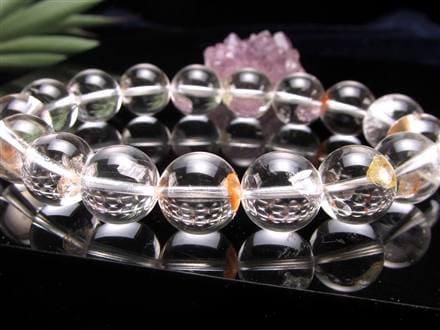 クォーツインクォーツ ブレスレット マニフェストクォーツ 貫入水晶 クリスタル