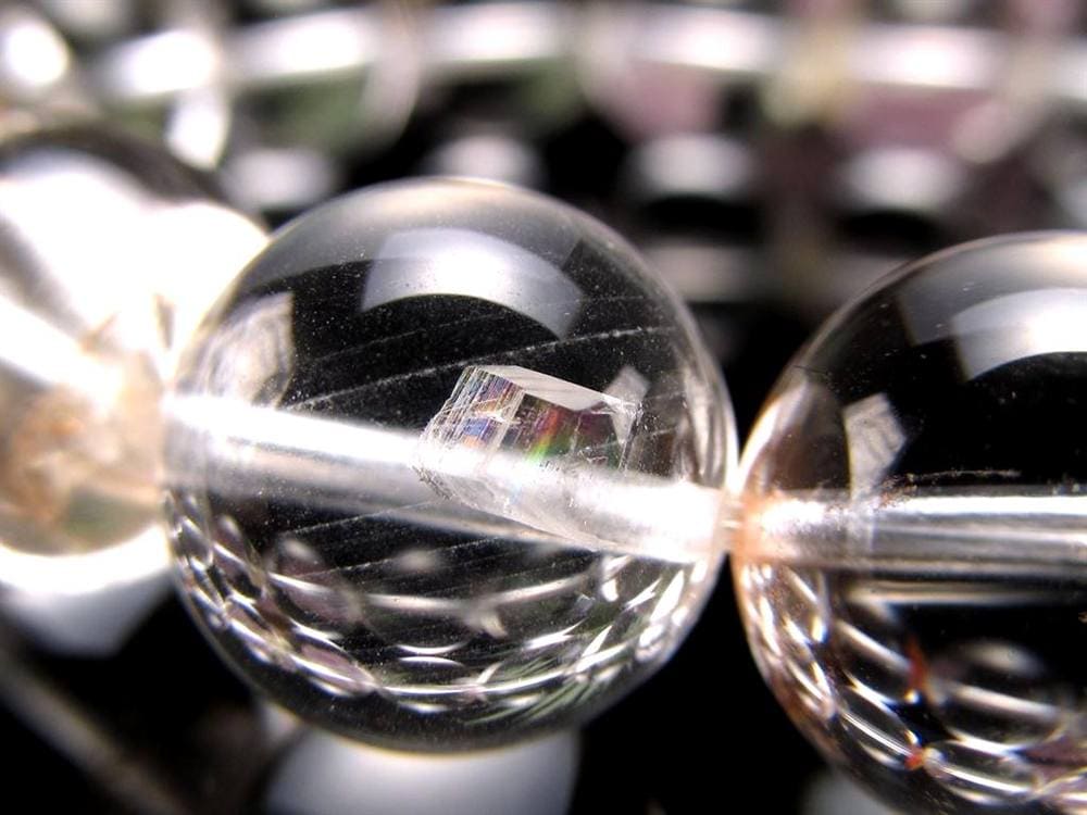 クォーツインクォーツ ブレスレット マニフェストクォーツ 貫入水晶 クリスタル