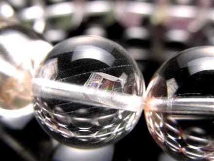 クォーツインクォーツ ブレスレット マニフェストクォーツ 貫入水晶 クリスタル