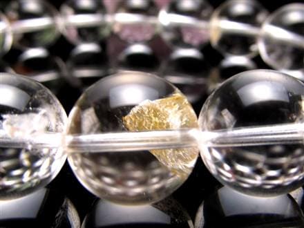 クォーツインクォーツ ブレスレット マニフェストクォーツ 貫入水晶 クリスタル