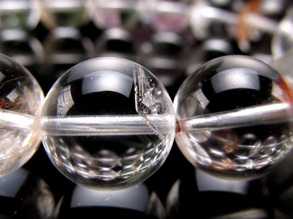 クォーツインクォーツ ブレスレット マニフェストクォーツ 貫入水晶 クリスタル