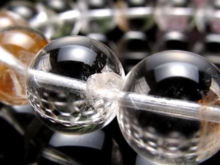 クォーツインクォーツ ブレスレット マニフェストクォーツ 貫入水晶 クリスタル